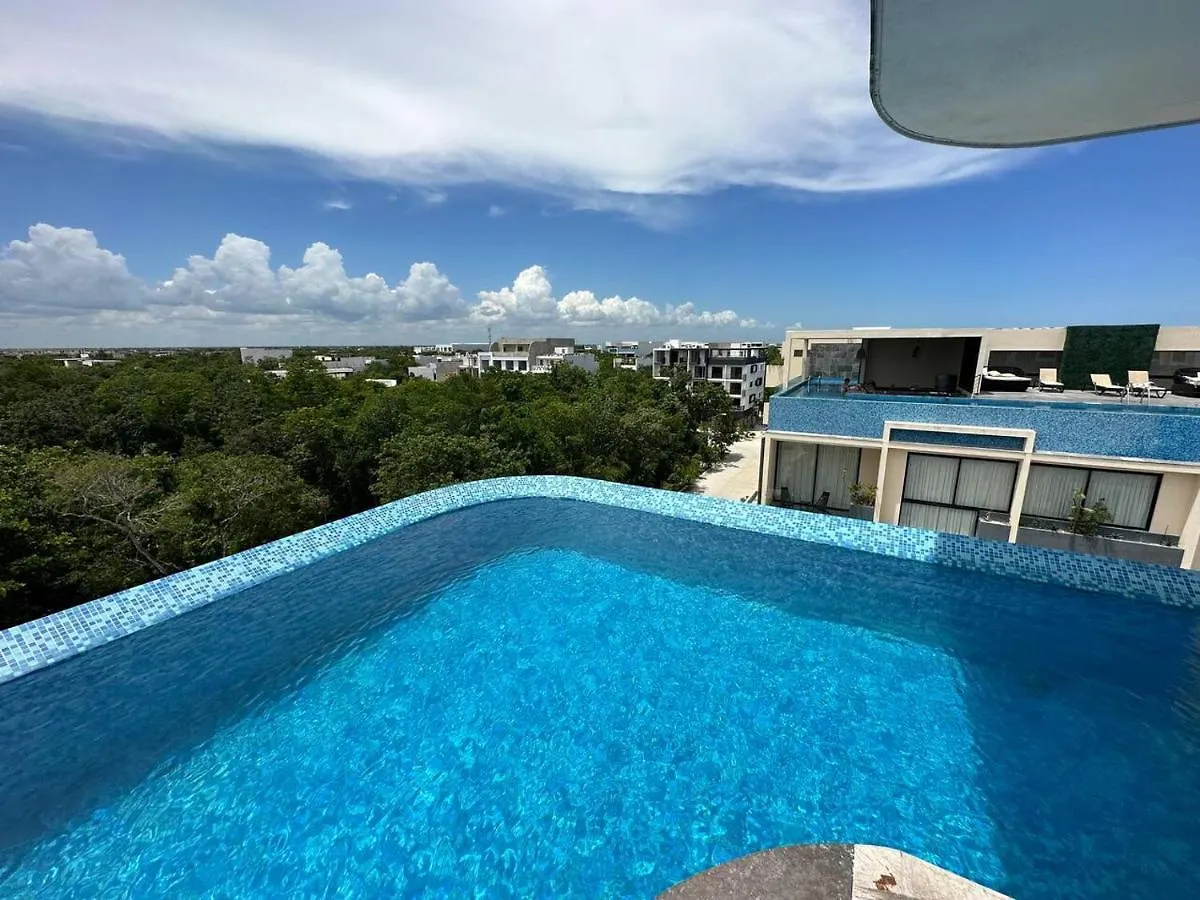 Moderno Y Espacioso Departamento En Aldea Zama Tulum 0*,  Messico