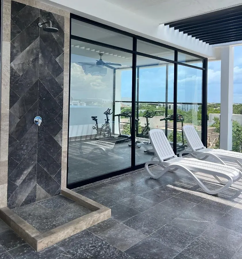 Moderno Y Espacioso Departamento En Aldea Zama Tulum Appartamento