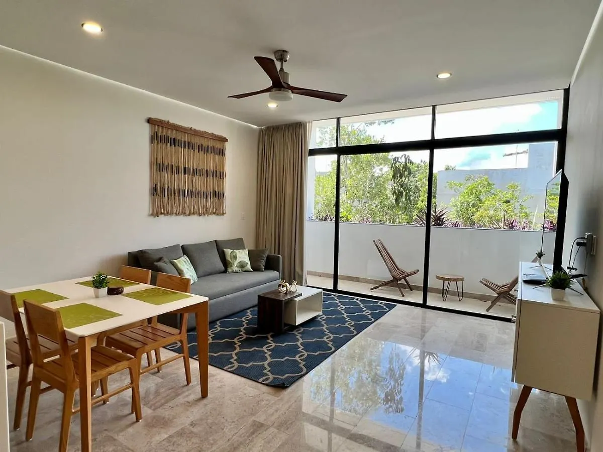 Moderno Y Espacioso Departamento En Aldea Zama Tulum 0*,  Messico