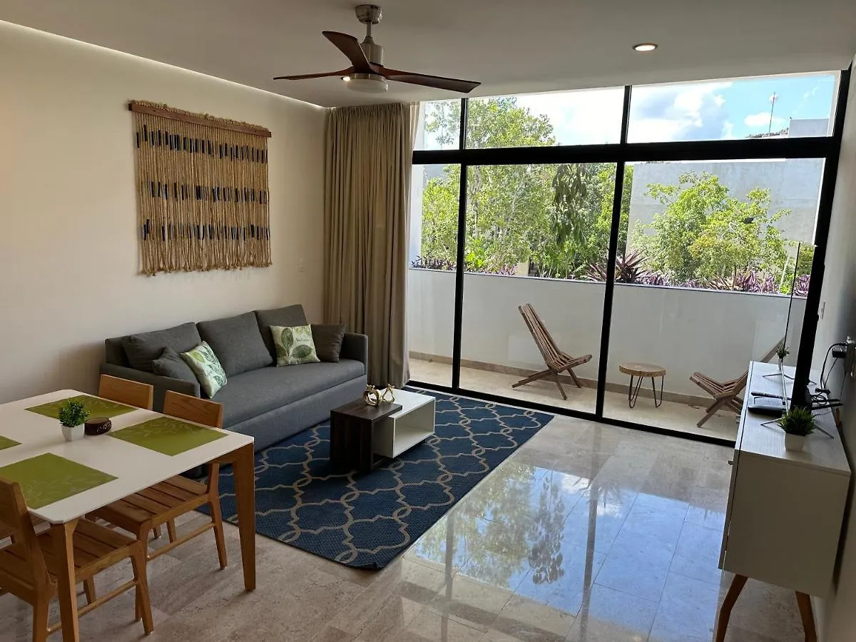 Moderno Y Espacioso Departamento En Aldea Zama Tulum